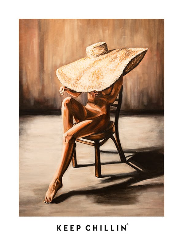 Sofia Larsson - Keep Chillin' Poster (30x40 cm)- Sofia Larsson