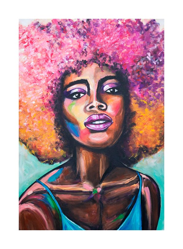 Sofia Larsson - Soul Girl Poster (30x40 cm)- Sofia Larsson