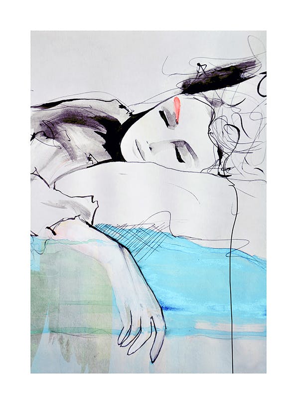 Leigh Viner - Maddelina Affiche (50x70 cm) - Leigh Viner
