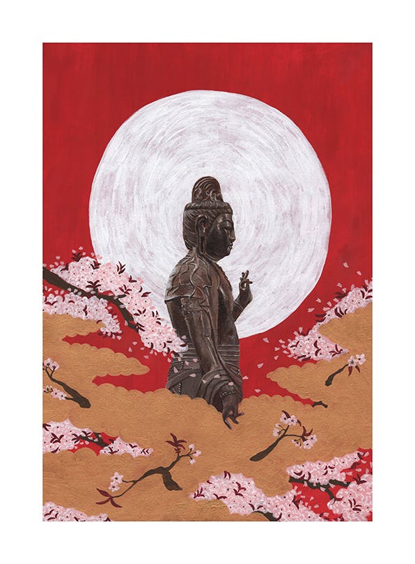 Jaron Su - Oh my Guanyin Poster (30x40 cm)