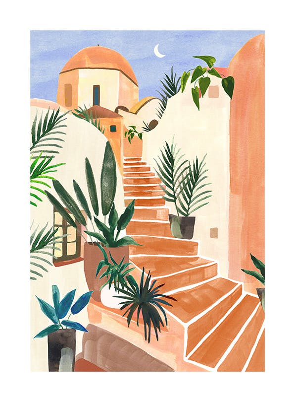 Laura Page - Tropical Print no1 Affiche (30x40 cm) - Laura Page