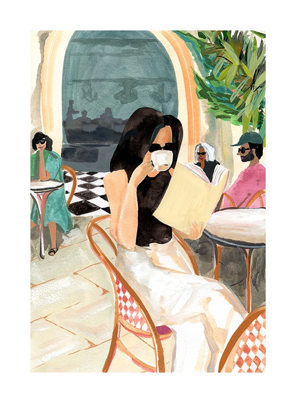 Laura Page - Italian Girl Affiche (50x70 cm) - Laura Page