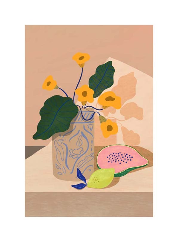 Arty Guava - Lay Hoon - Lemon Papaya Poster (30x40 cm)