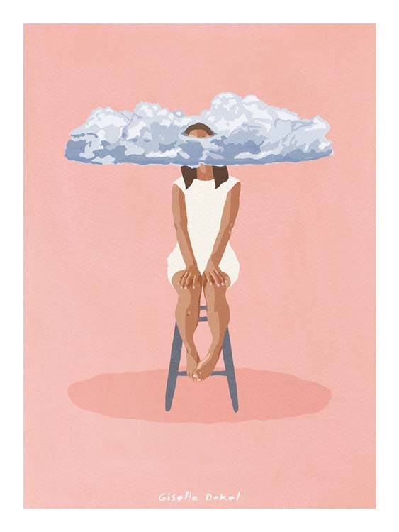 Giselle Dekel – Pink Meditation Poster 0