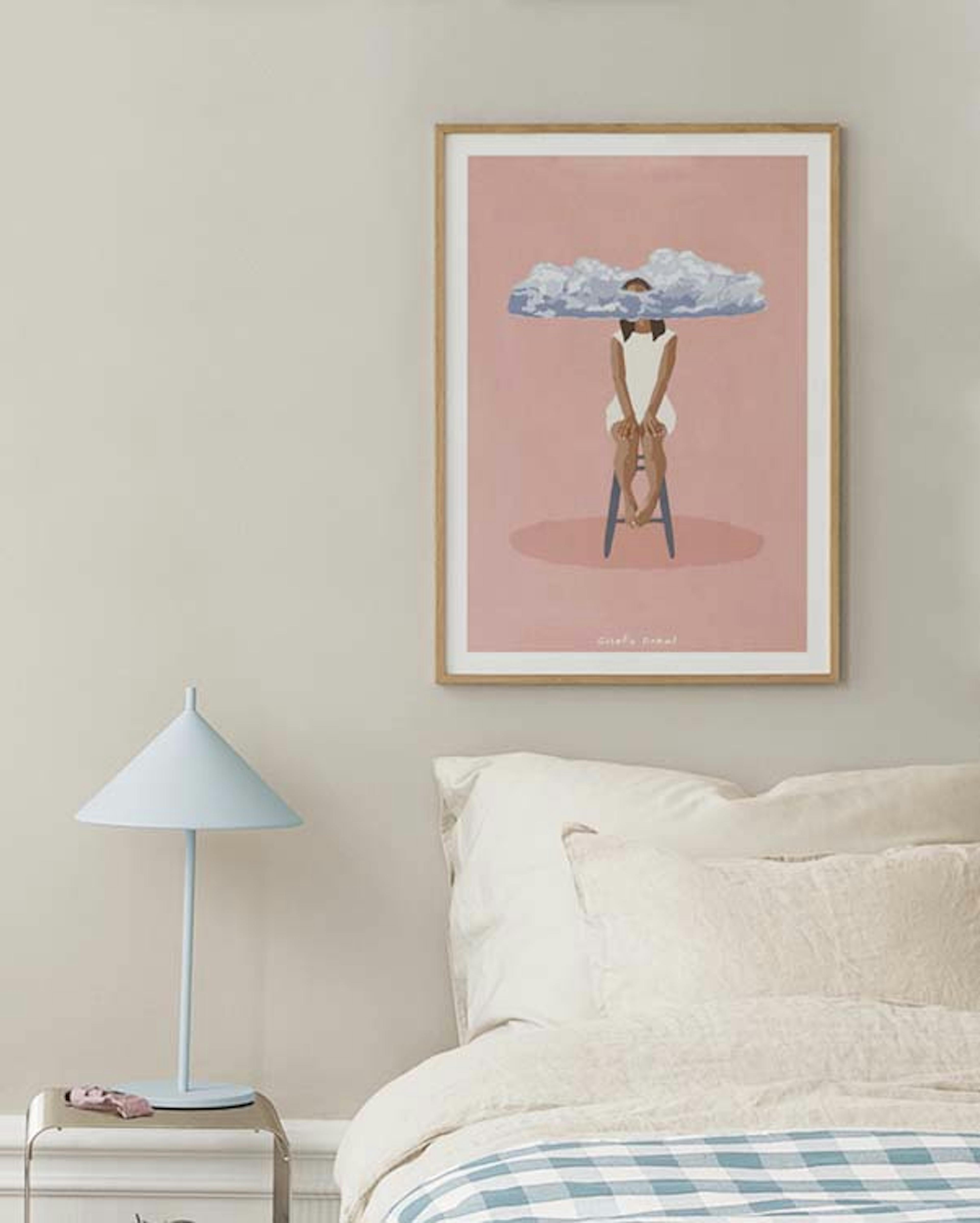 Giselle Dekel – Pink Meditation Plakat