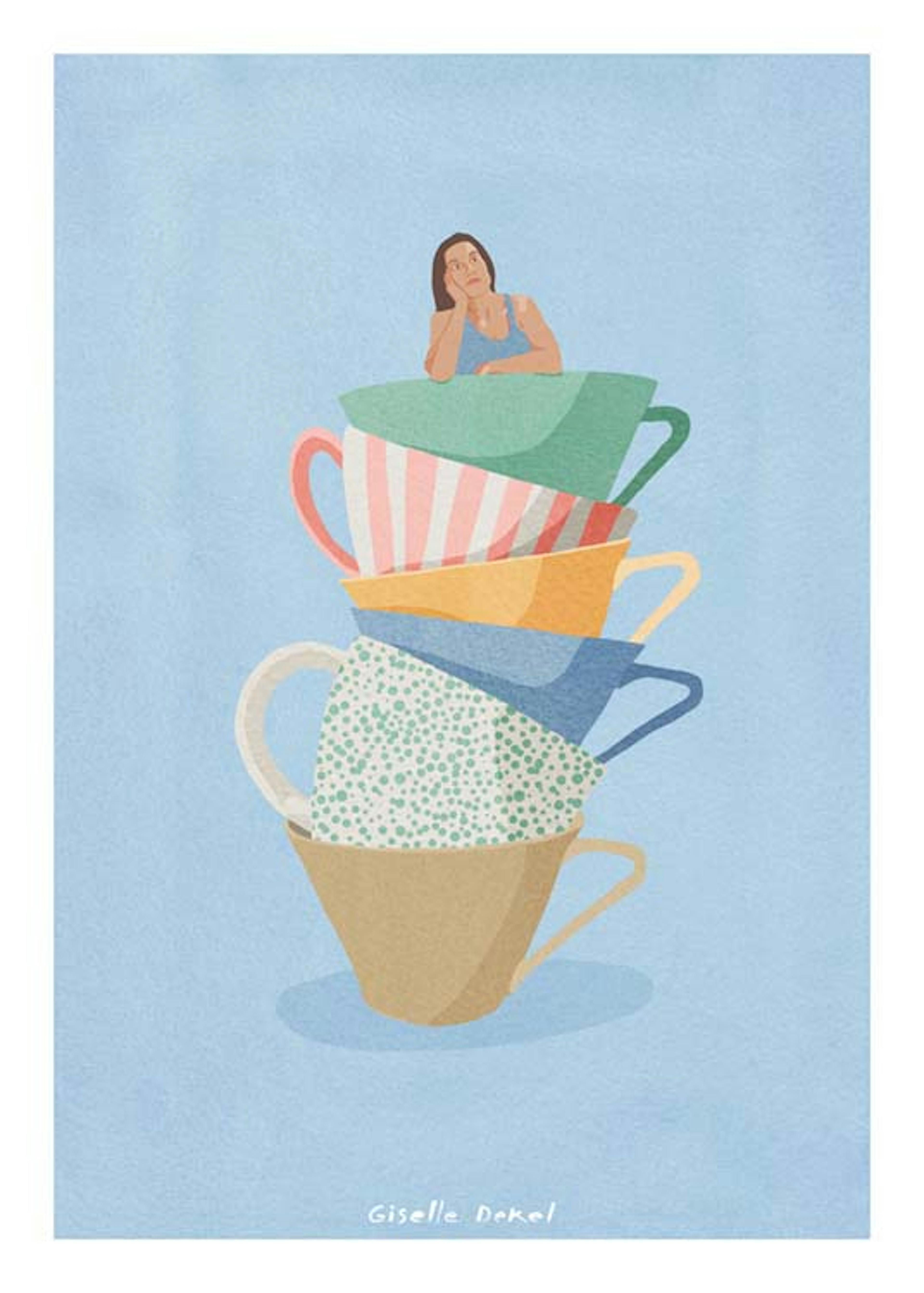 Giselle Dekel – Longing for Coffee Poster 0