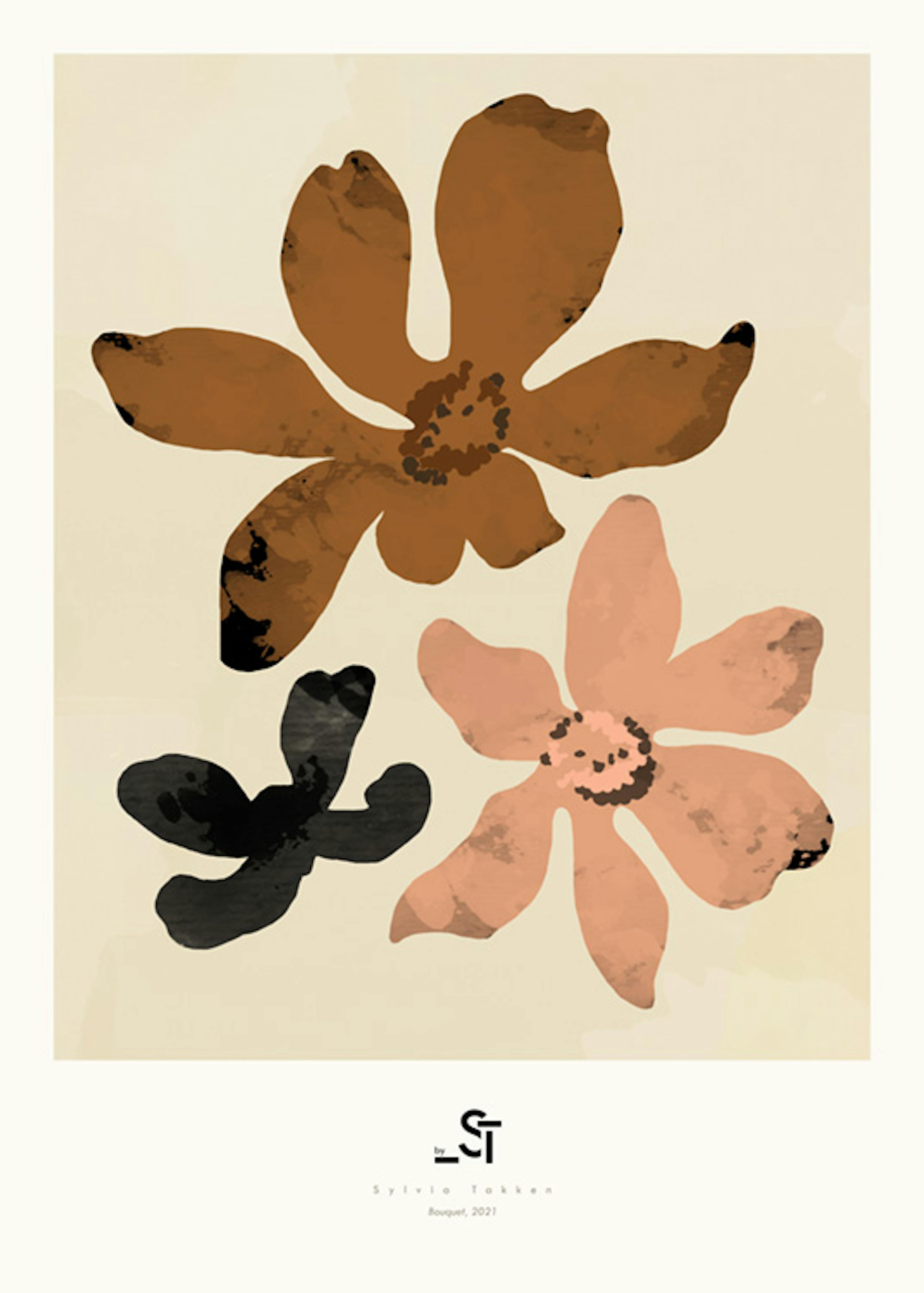 Sylvia Takken - Bouquet Print