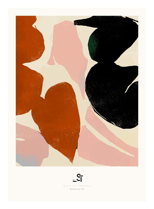 Sylvia Takken - Wonderful Day Plakat (21x30 cm)- Sylvia Takken