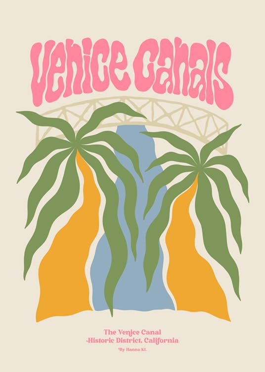 Hanna KL - Venice Canals Poster 0