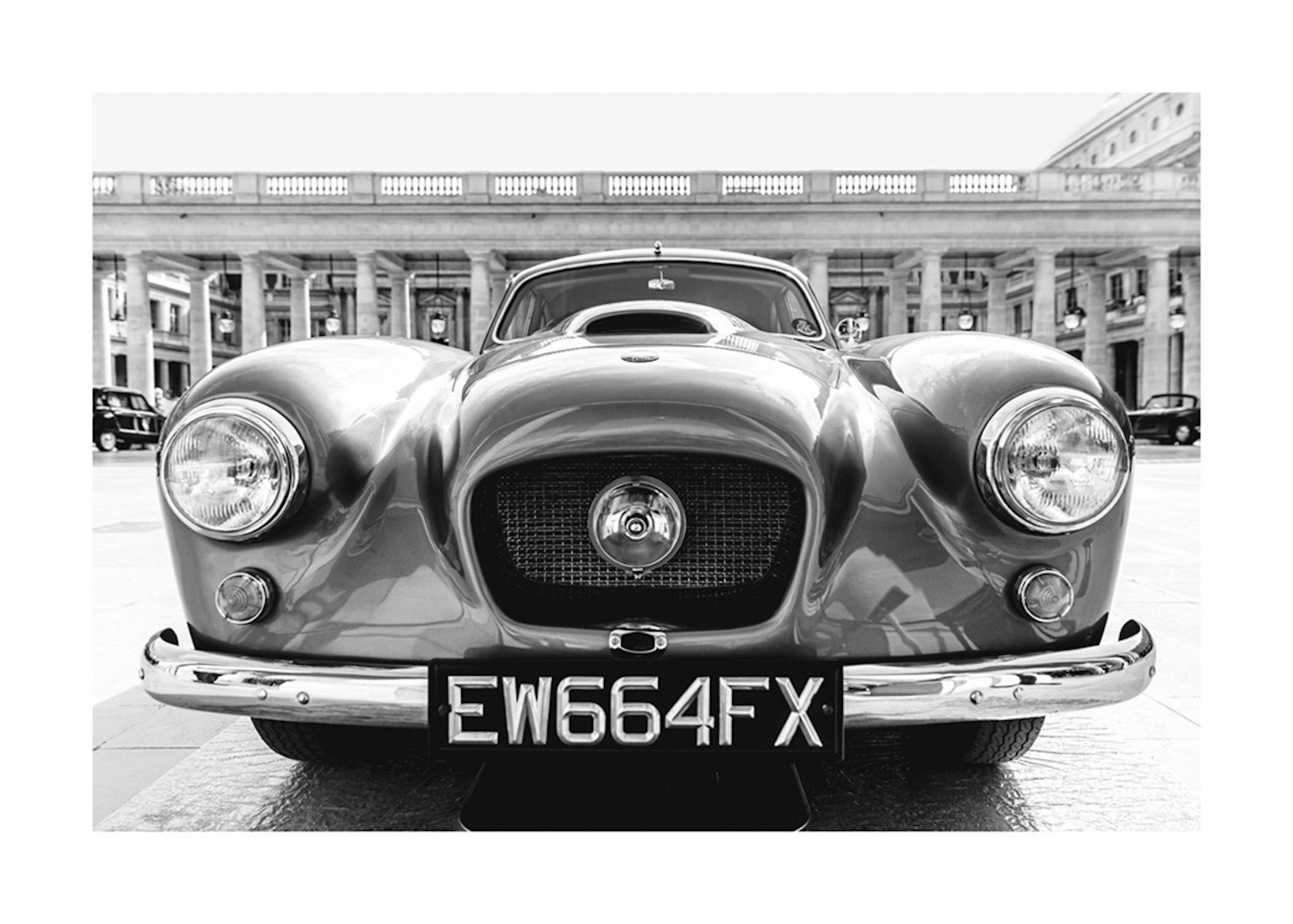 Magdalena Martin - Vintage Car in Monochrome Print 0