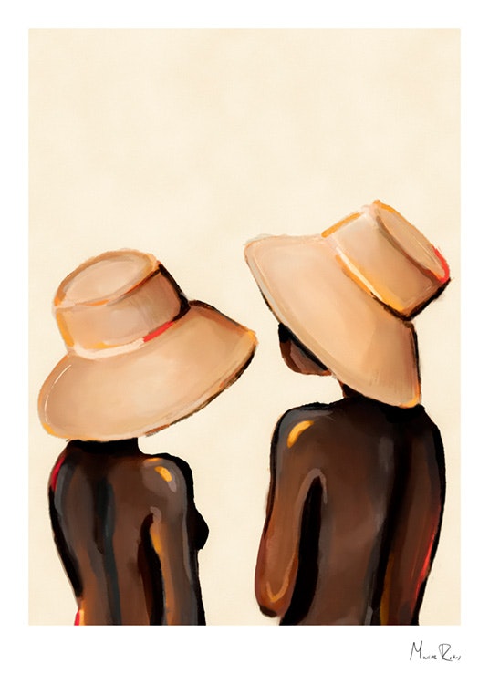 Maxime Rokus - Hats Together Poster 0