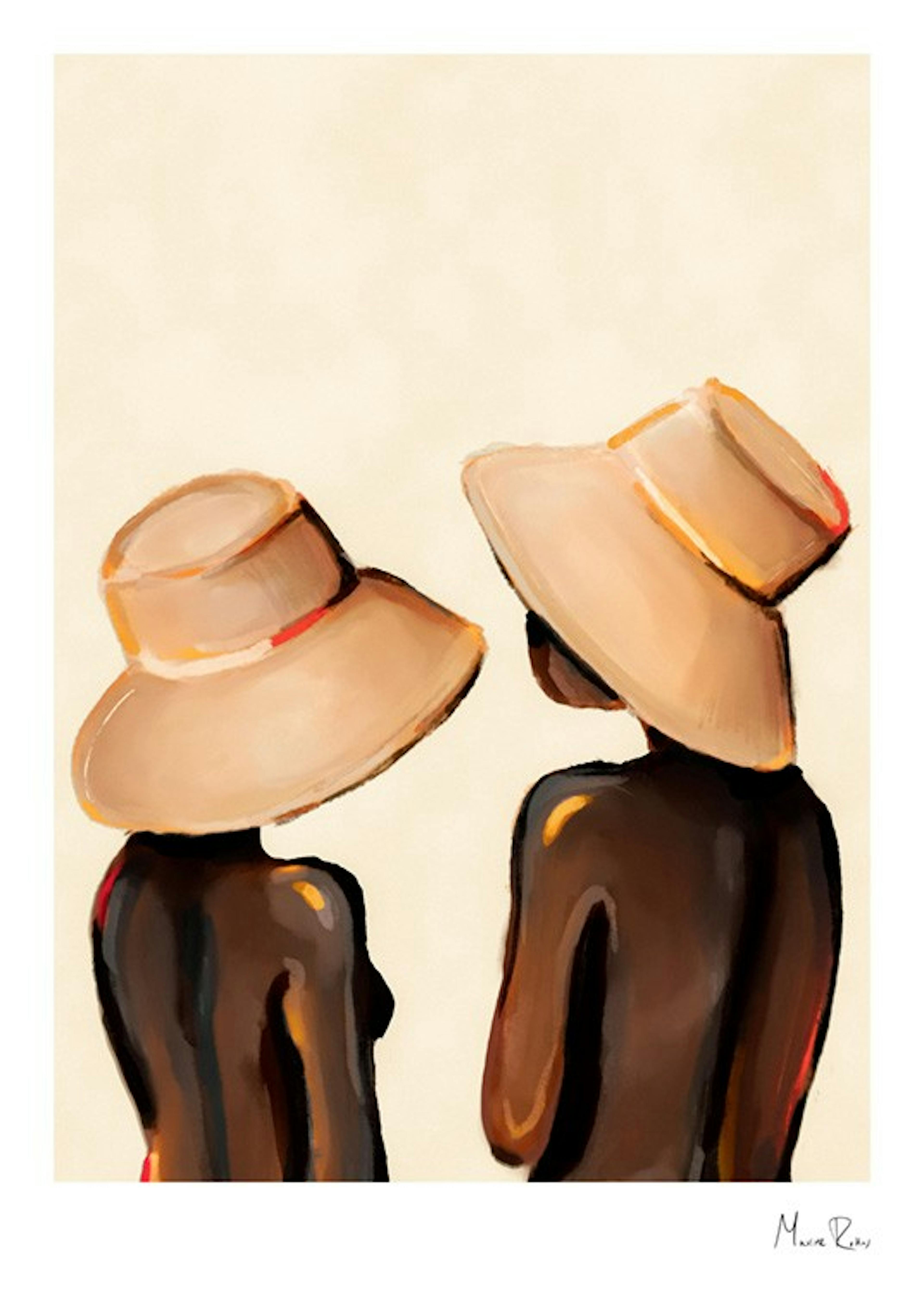 Maxime Rokus - Hats Together Poster