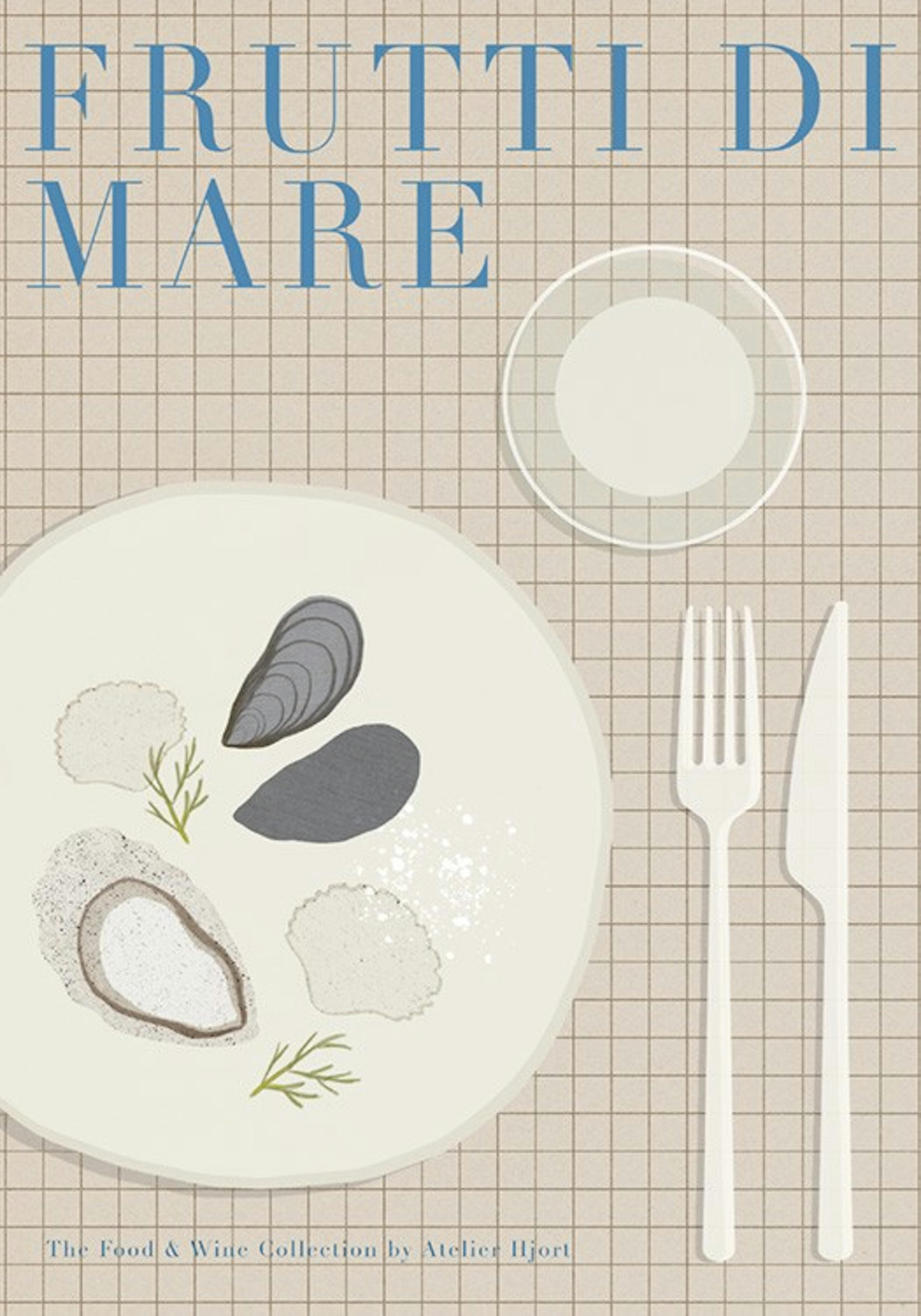 Julia Hallström Hjort - Frutti Di Mare Illustration Print