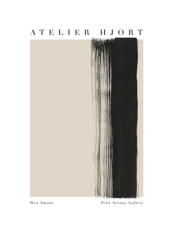 Julia Hallström Hjort - Mon Amour Affiche (50x70 cm) - Julia Hallström Hjort