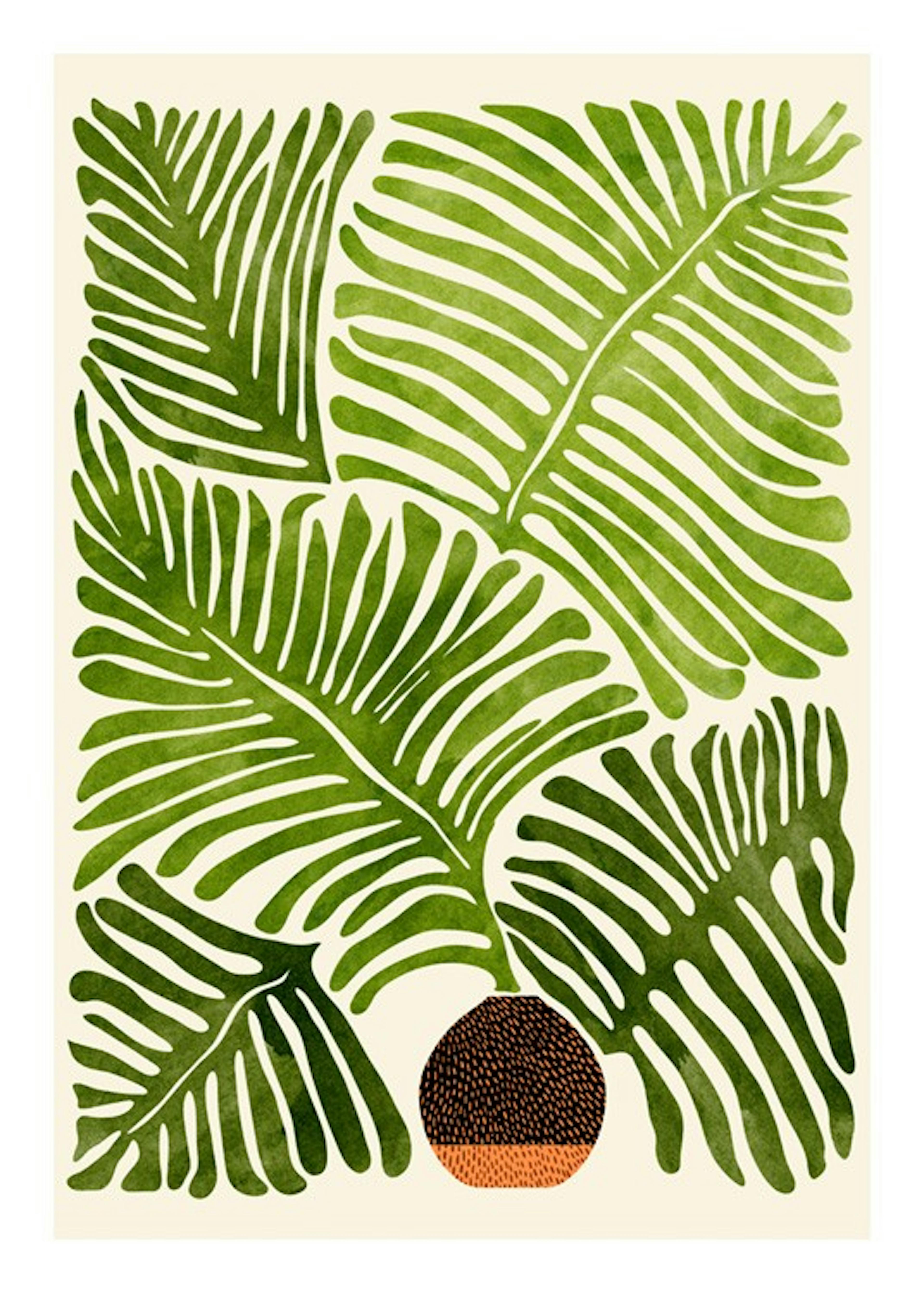 Kristian Gallagher - Summer Fern Poster