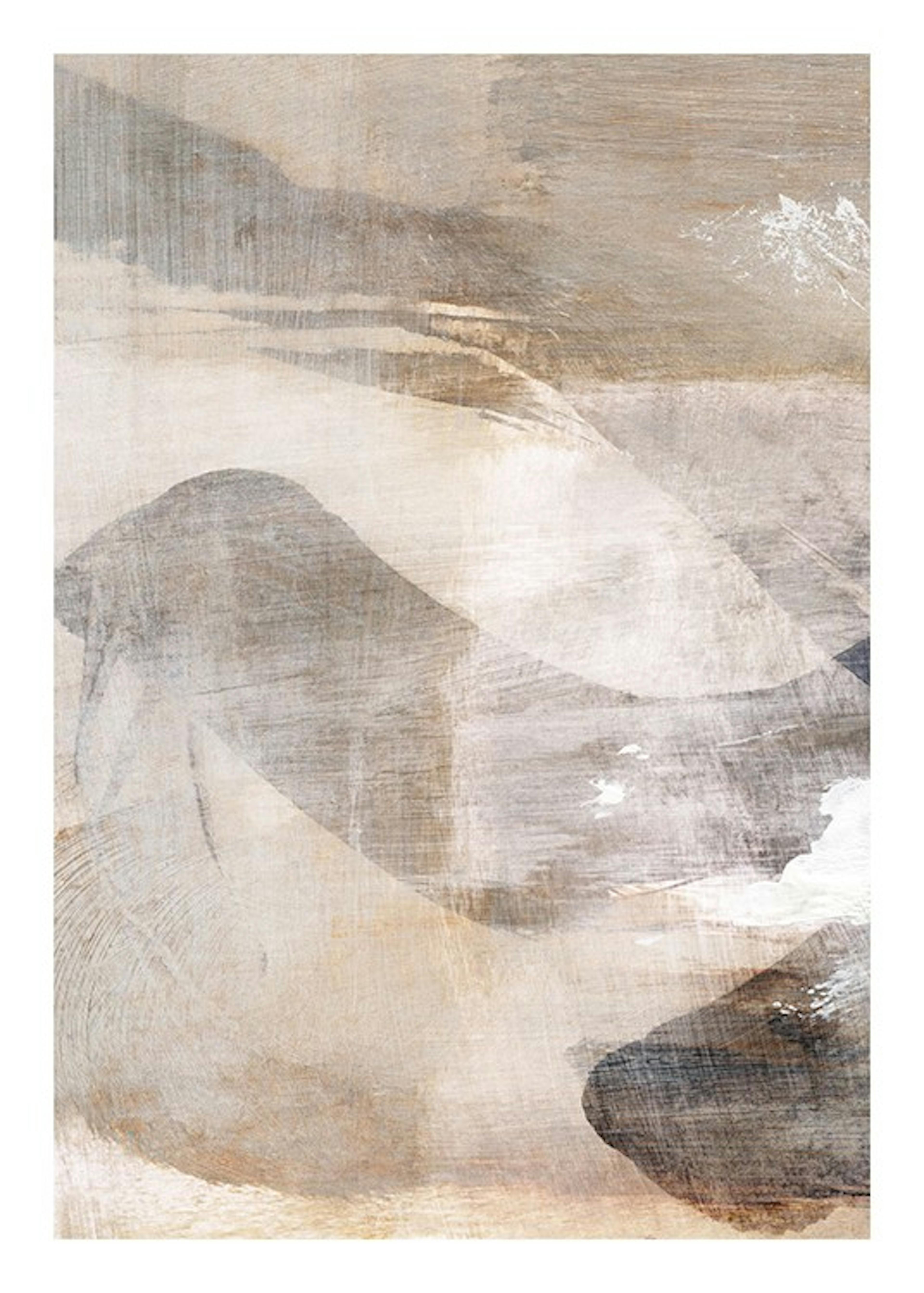 Dan Hobday - Layers No1 Print