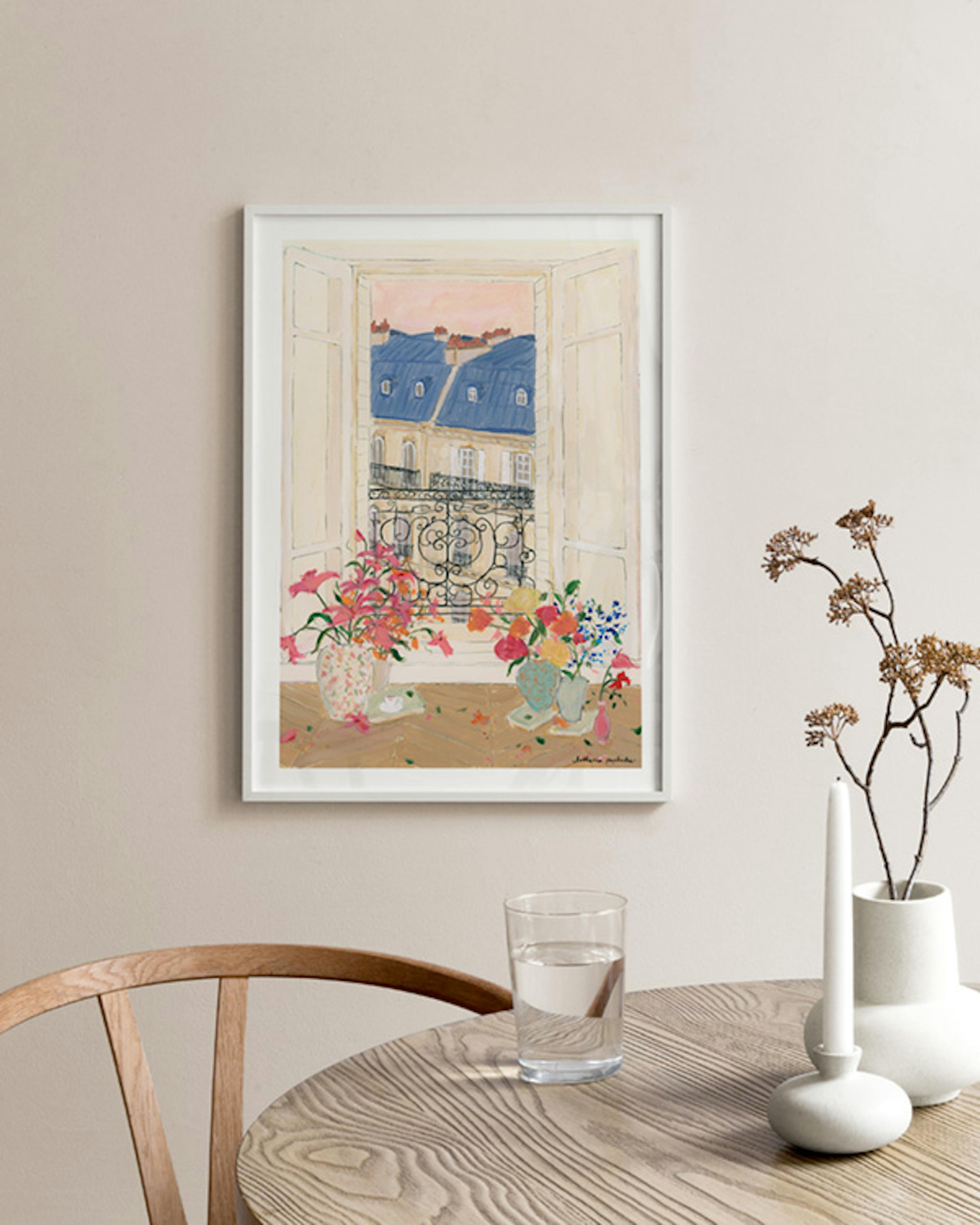 Katharina Puritscher - Window With a View Print