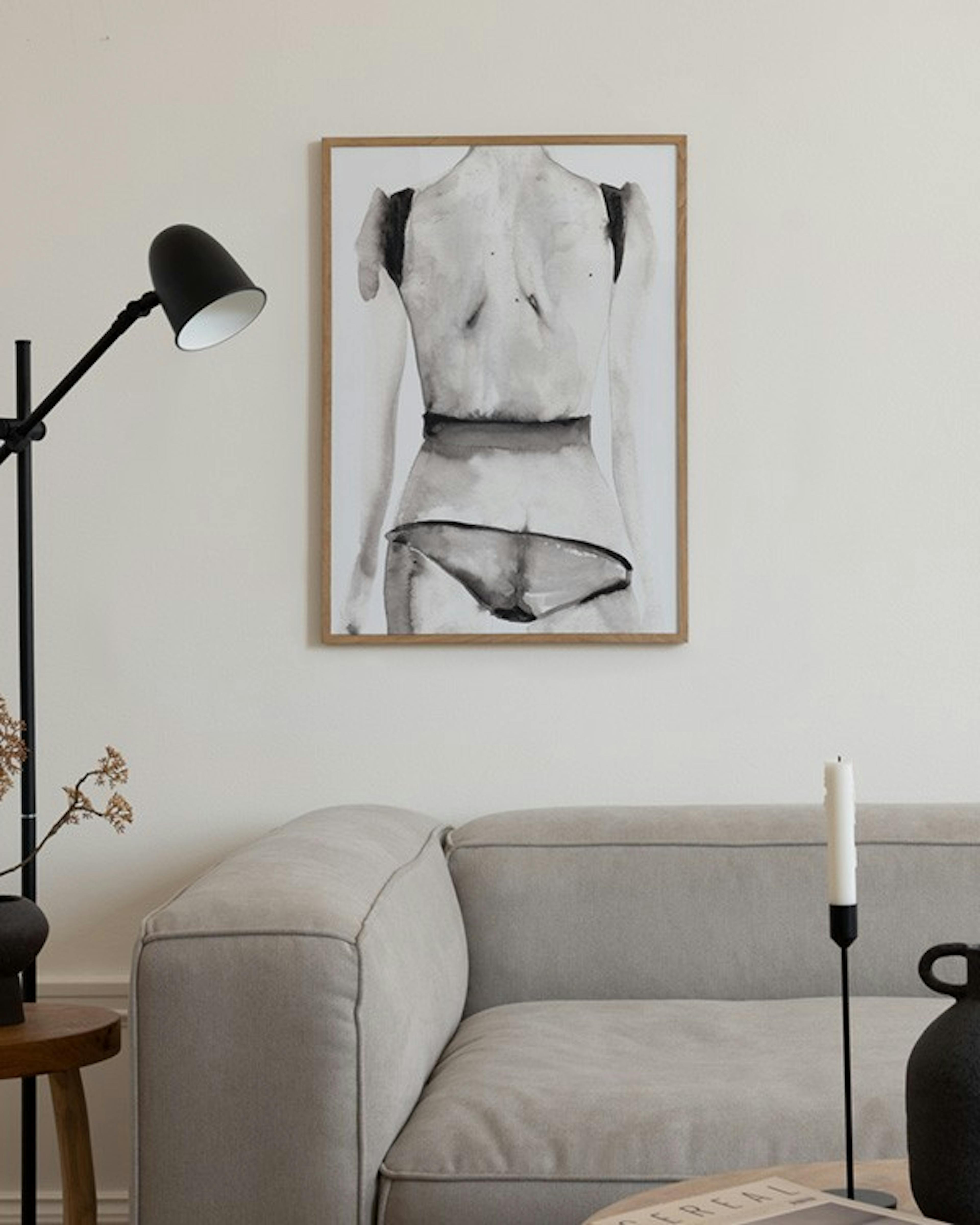 Victoria Verbaan - Watercolor Torso Print