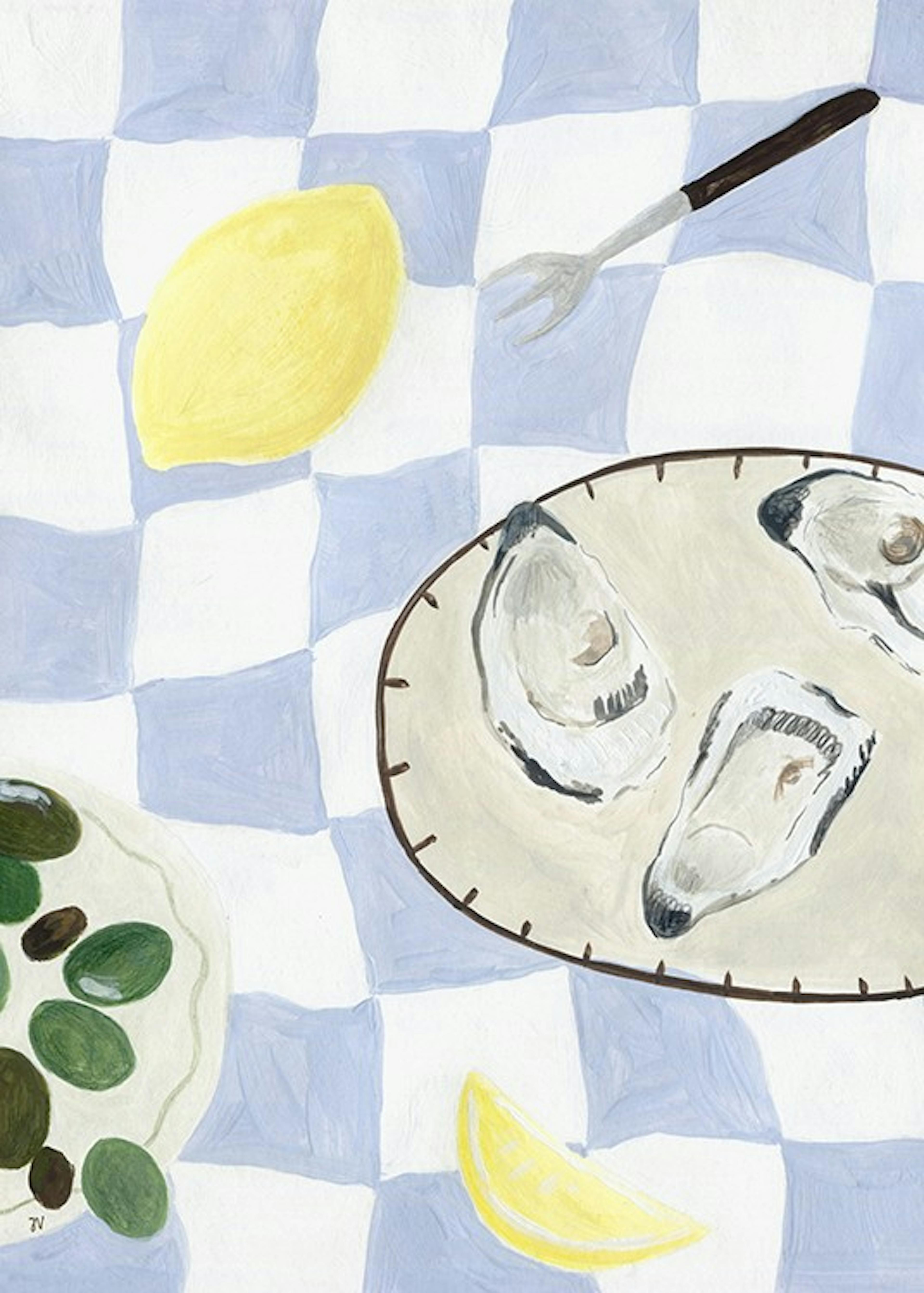 Isabelle Vandeplassche - Oysters and Olives  Poster 0