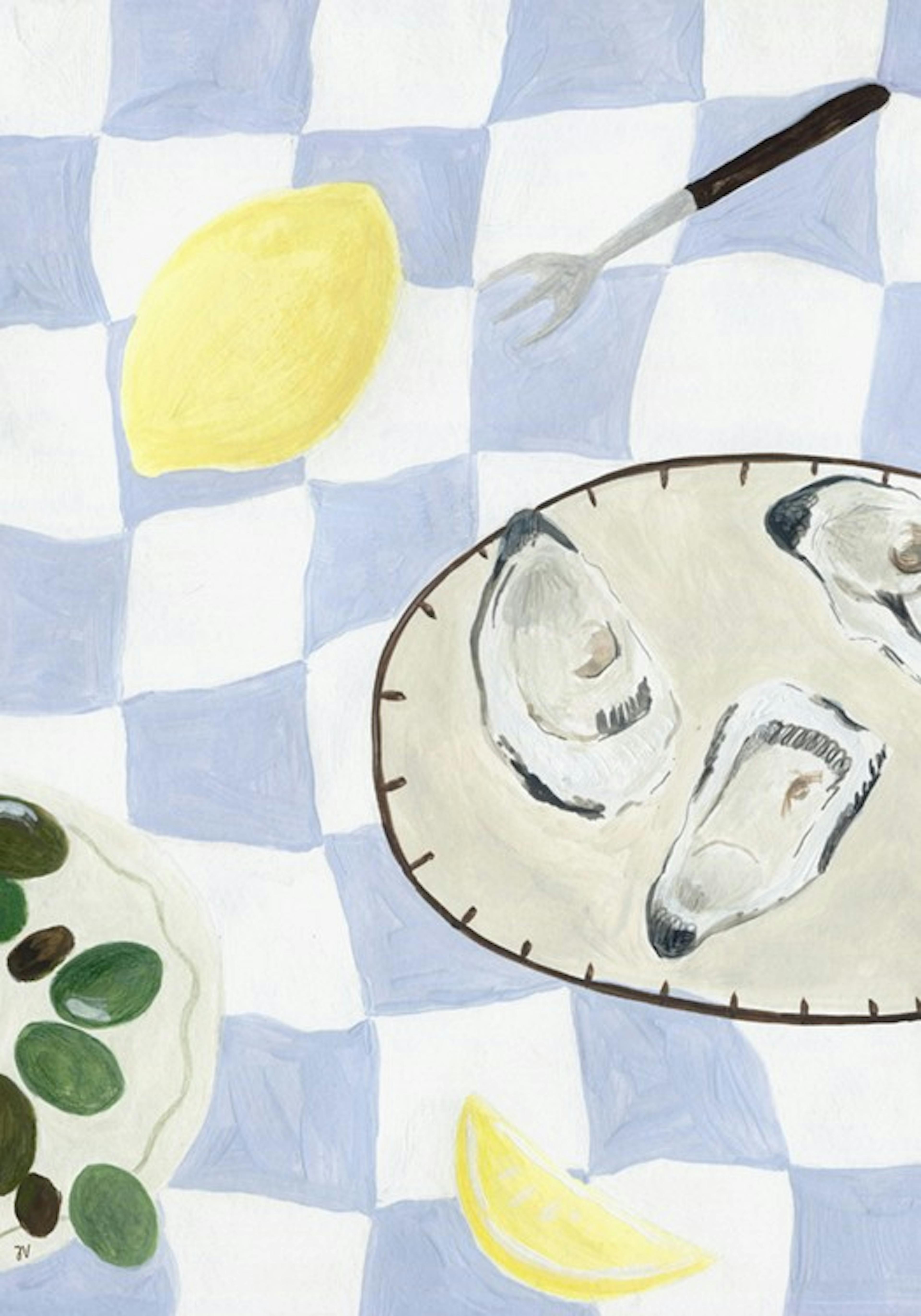 Isabelle Vandeplassche - Oysters and Olives  Poster 0