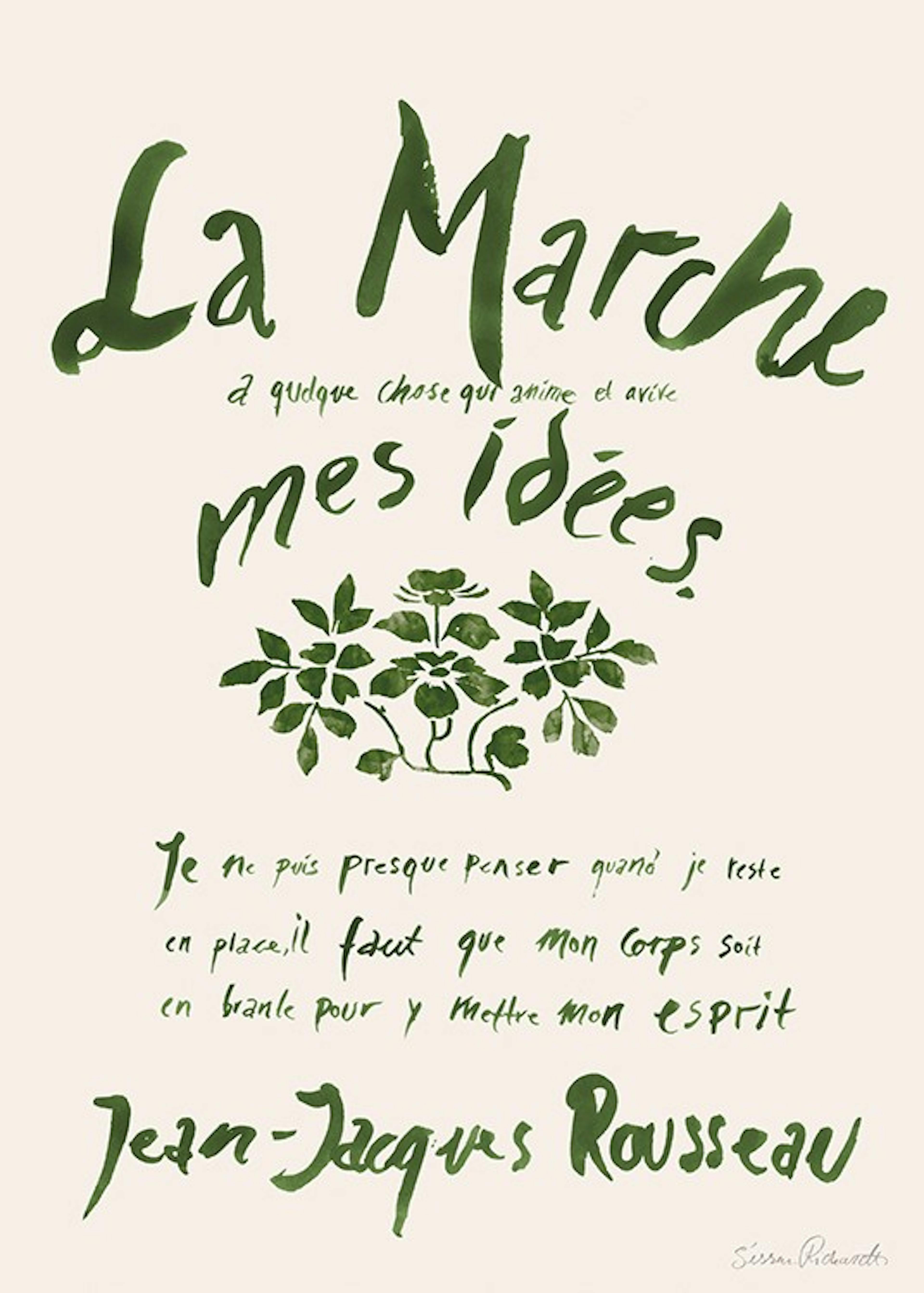 Sissan Richardt - La Marche Poster 0