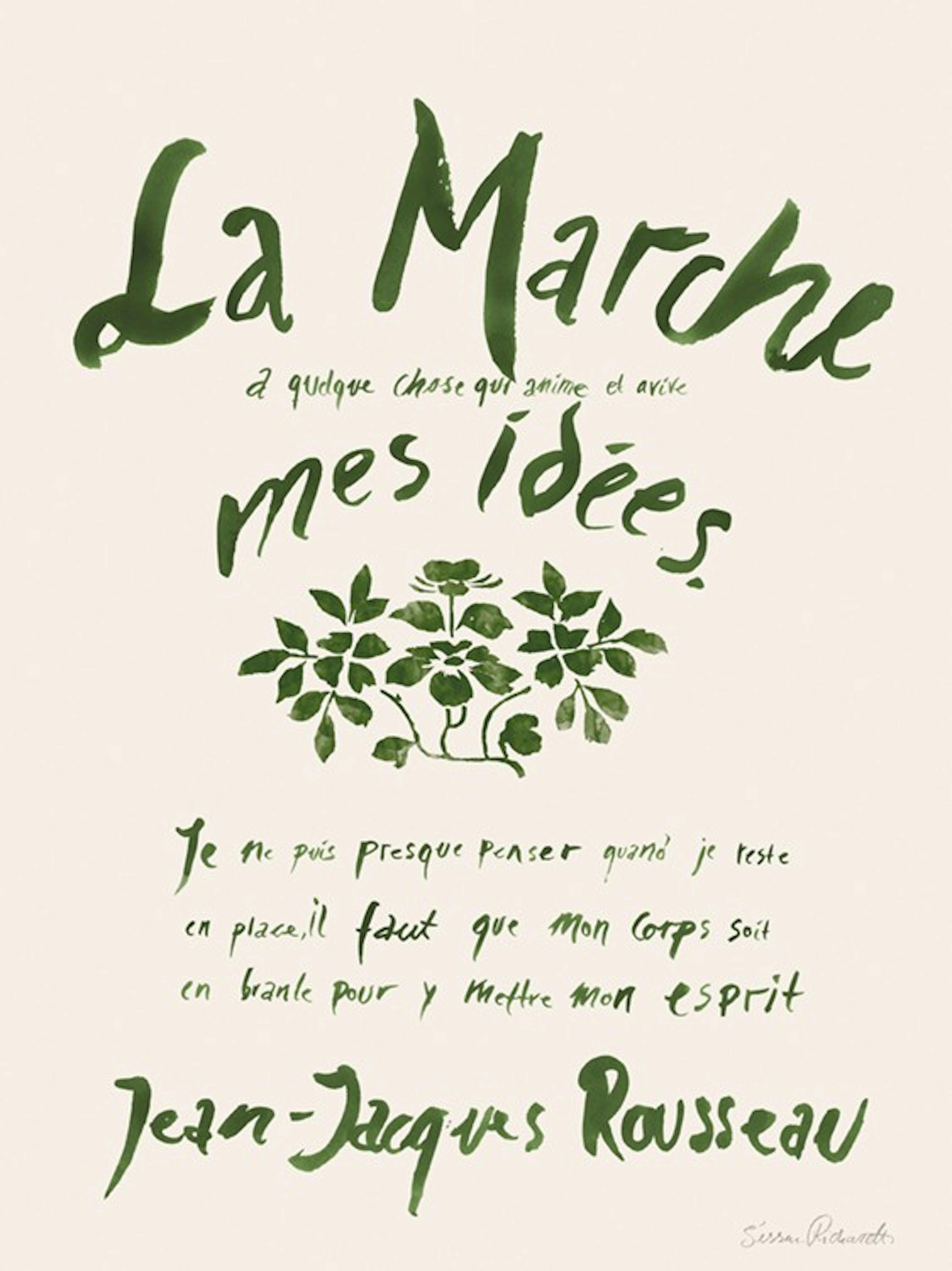 Sissan Richardt - La Marche Print 0