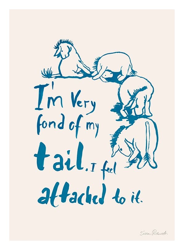 Sissan Richardt - Attached Plakat (50x70 cm)- Sissan Richardt