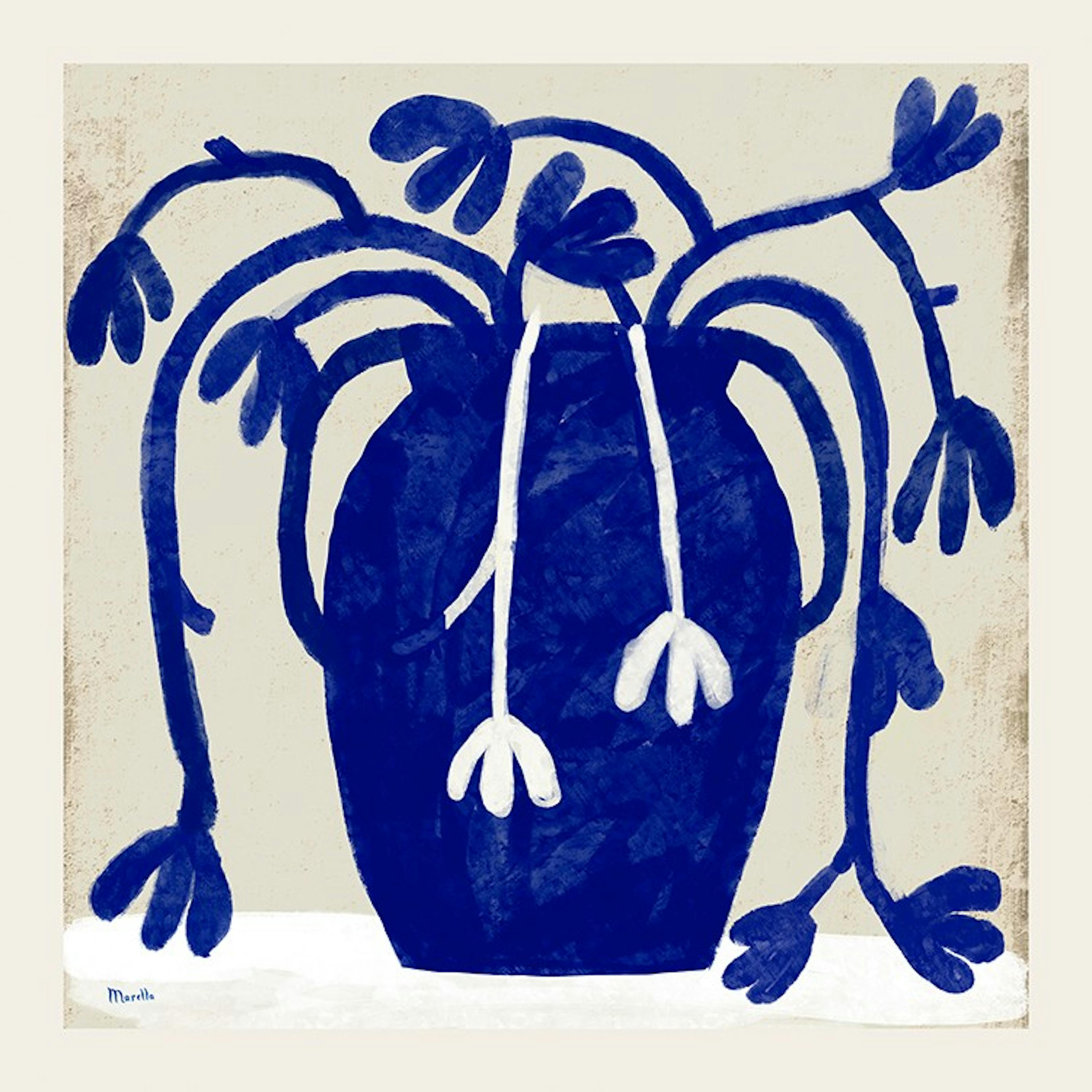 Marco Marella - Blue Vase Juliste 0