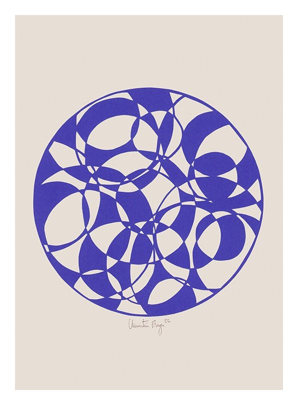 Little Detroit - Circles Affiche (30x40 cm) - Little Detroit