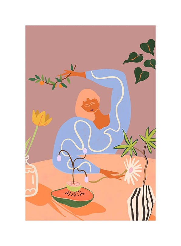 Arty Guava - Lay Hoon - Gardening Poster (30x40 cm) - Poster