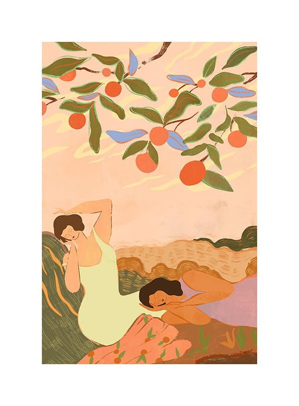 Arty Guava - Lay Hoon - Nap Time Poster (30x40 cm)-Poster