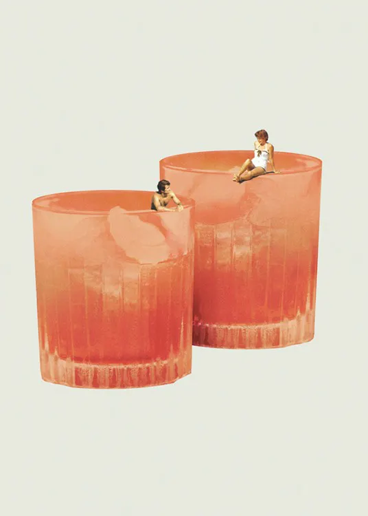 Maarten Leon - Holiday in a Glass No2 Print 0