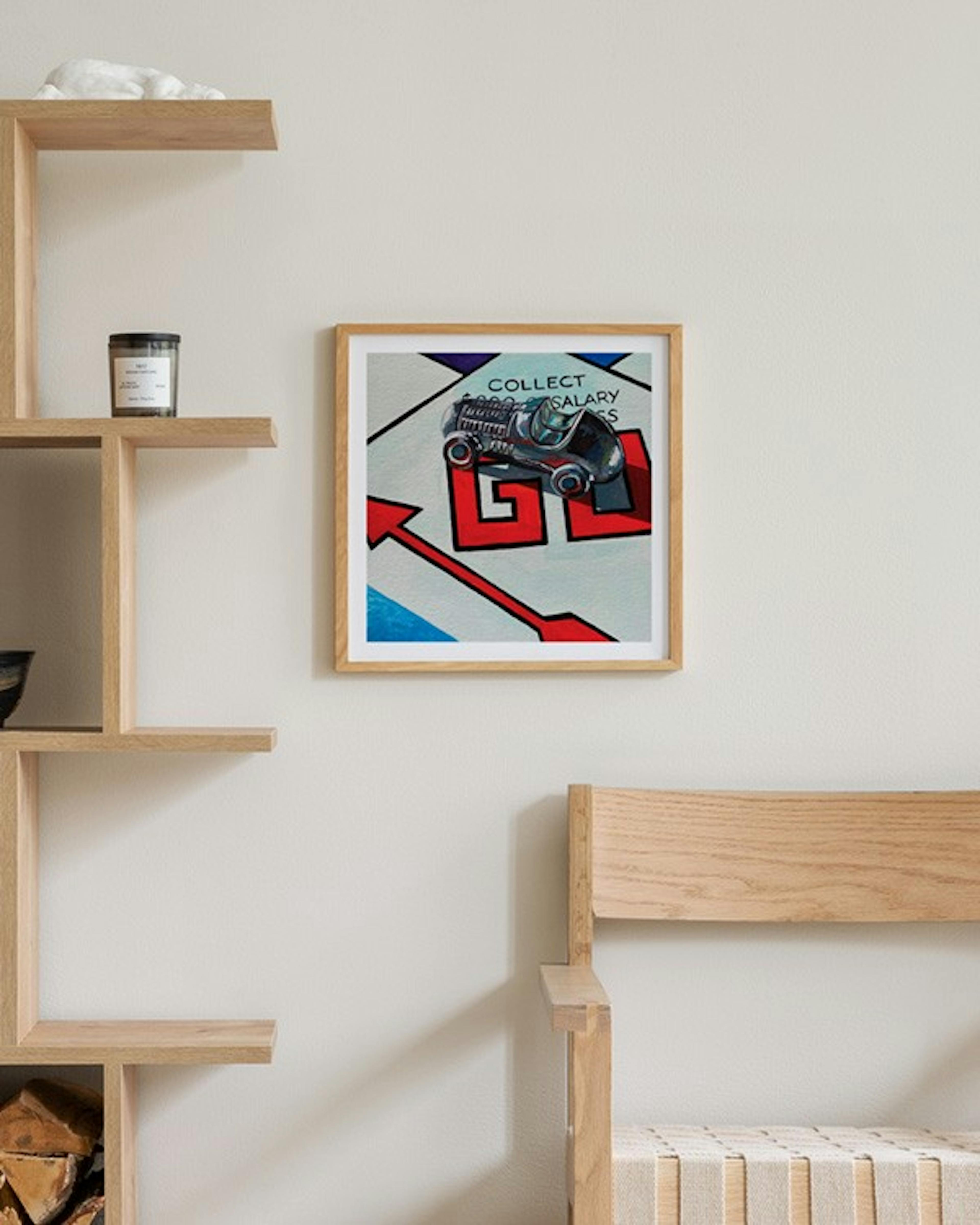 Kate Birch - Monopoly Car Print