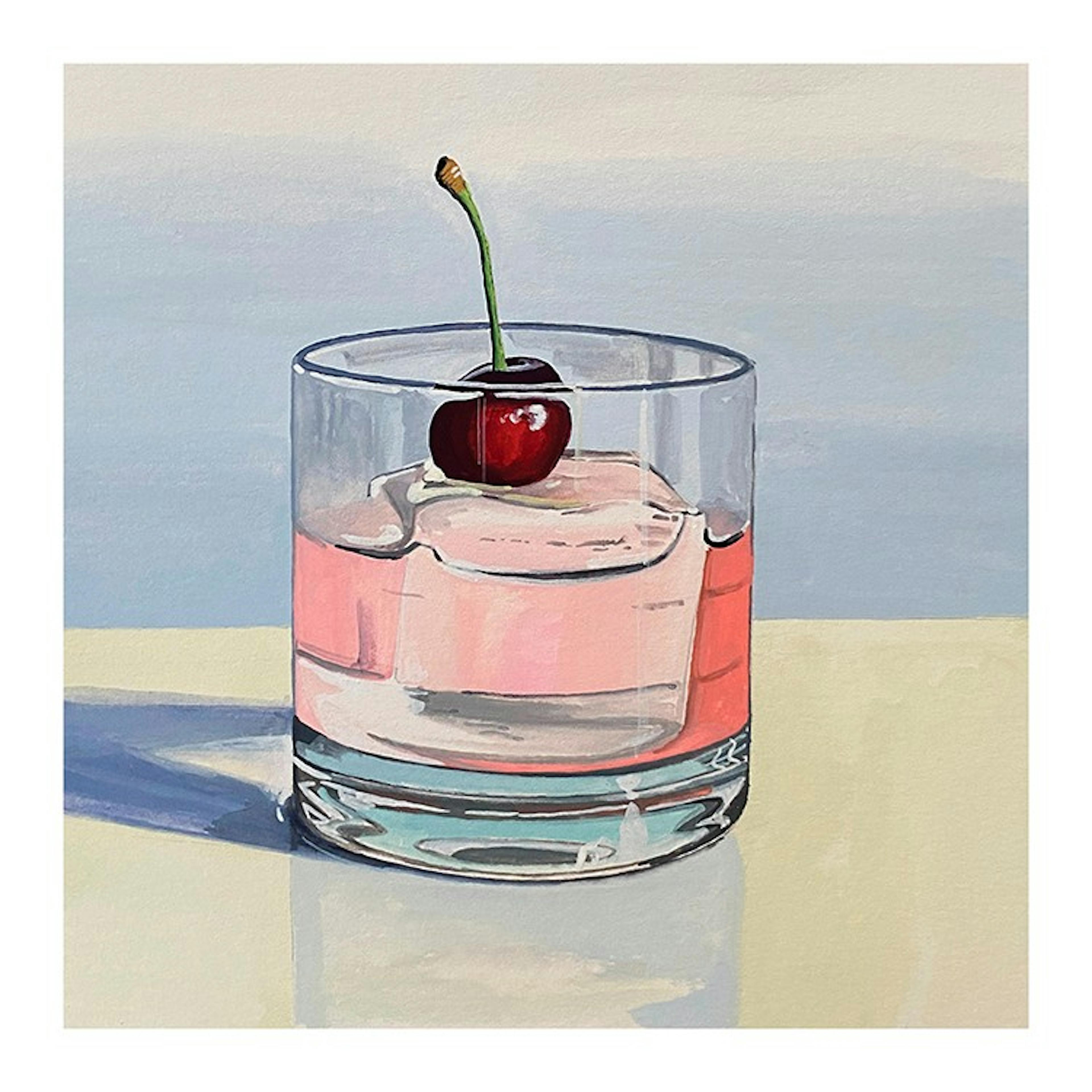 Kate Birch - Cocktail with Cherry Affiche