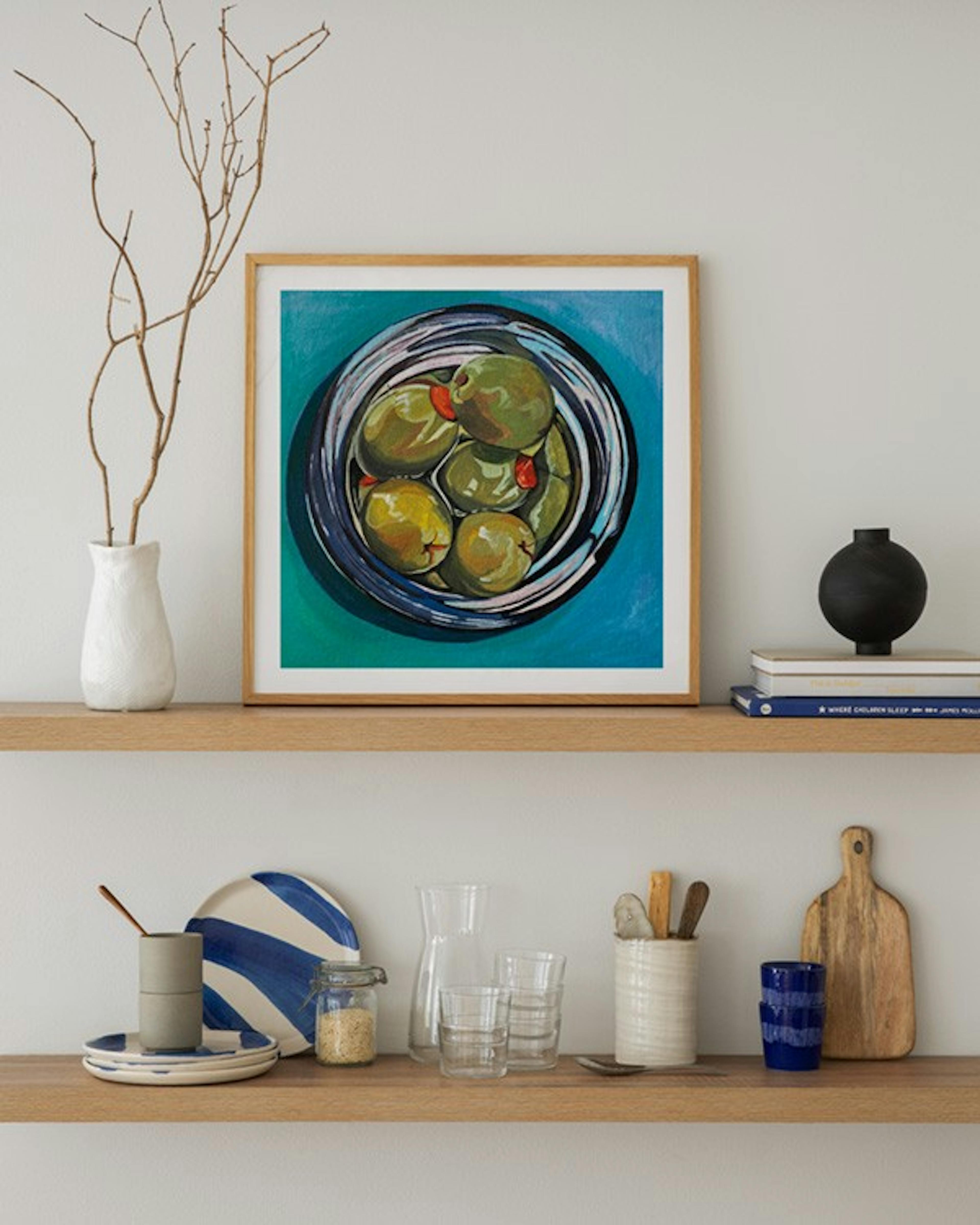 Kate Birch - Olives in a Jar Poster