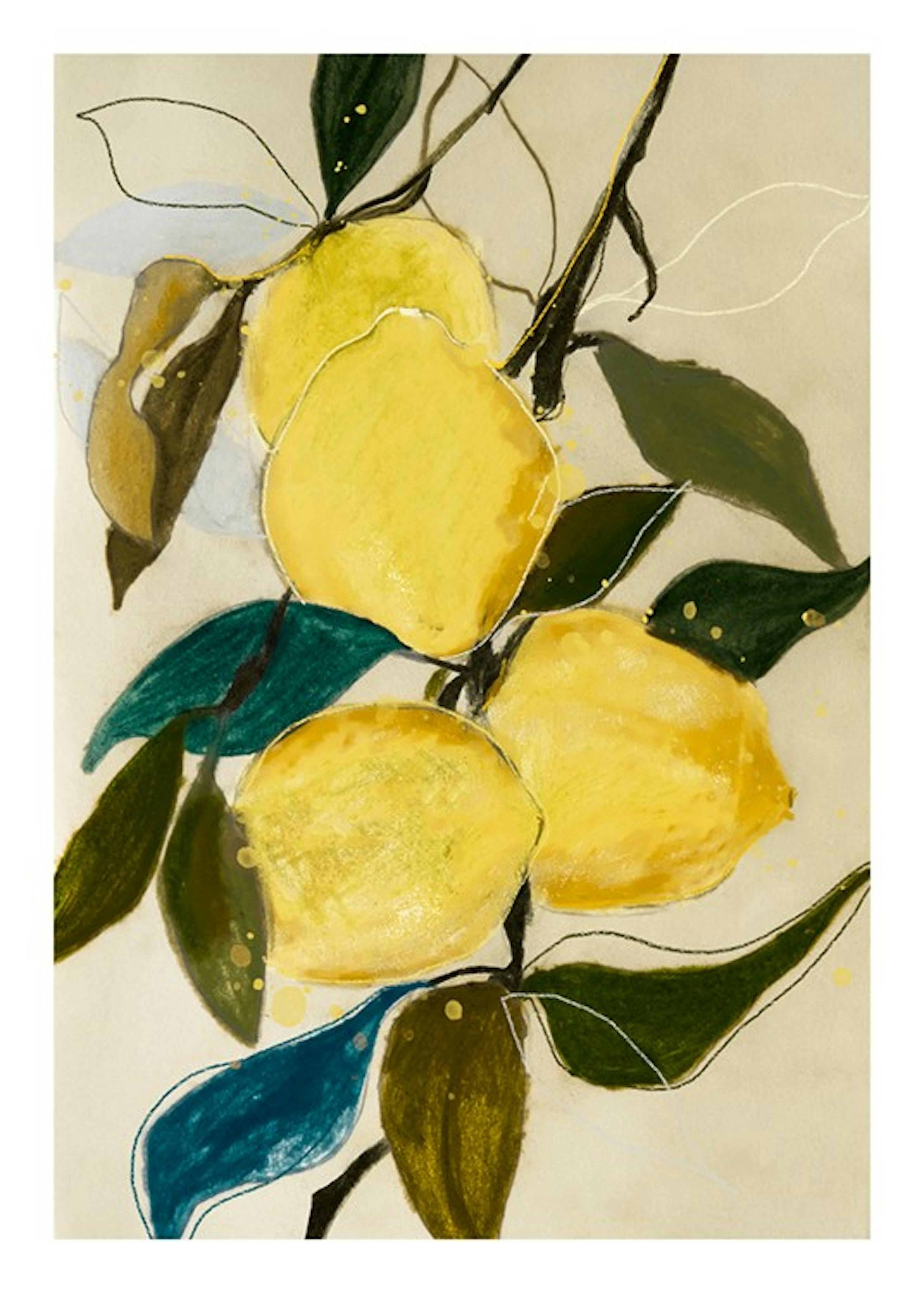 Leigh Viner - Lemon Study Juliste 0