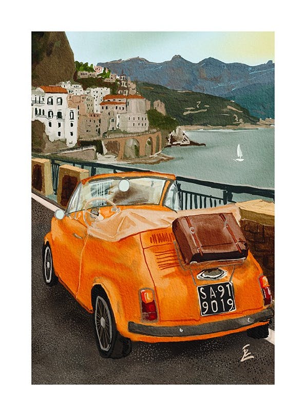 Ekaterina Zagorska - Italian Dream Poster (50x70 cm)
