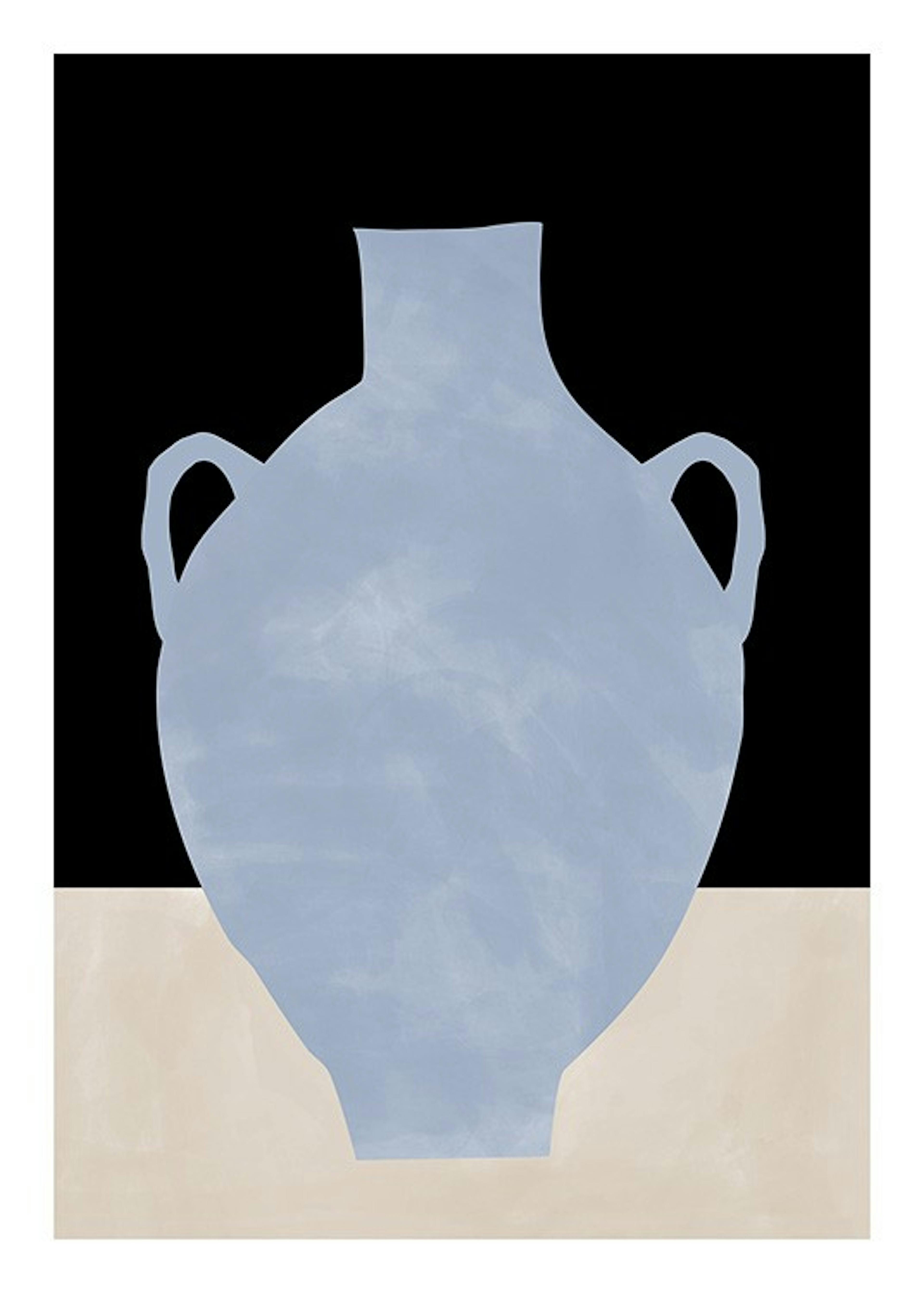 The Print Republic - Blue Still Life Poster No1 Affiche