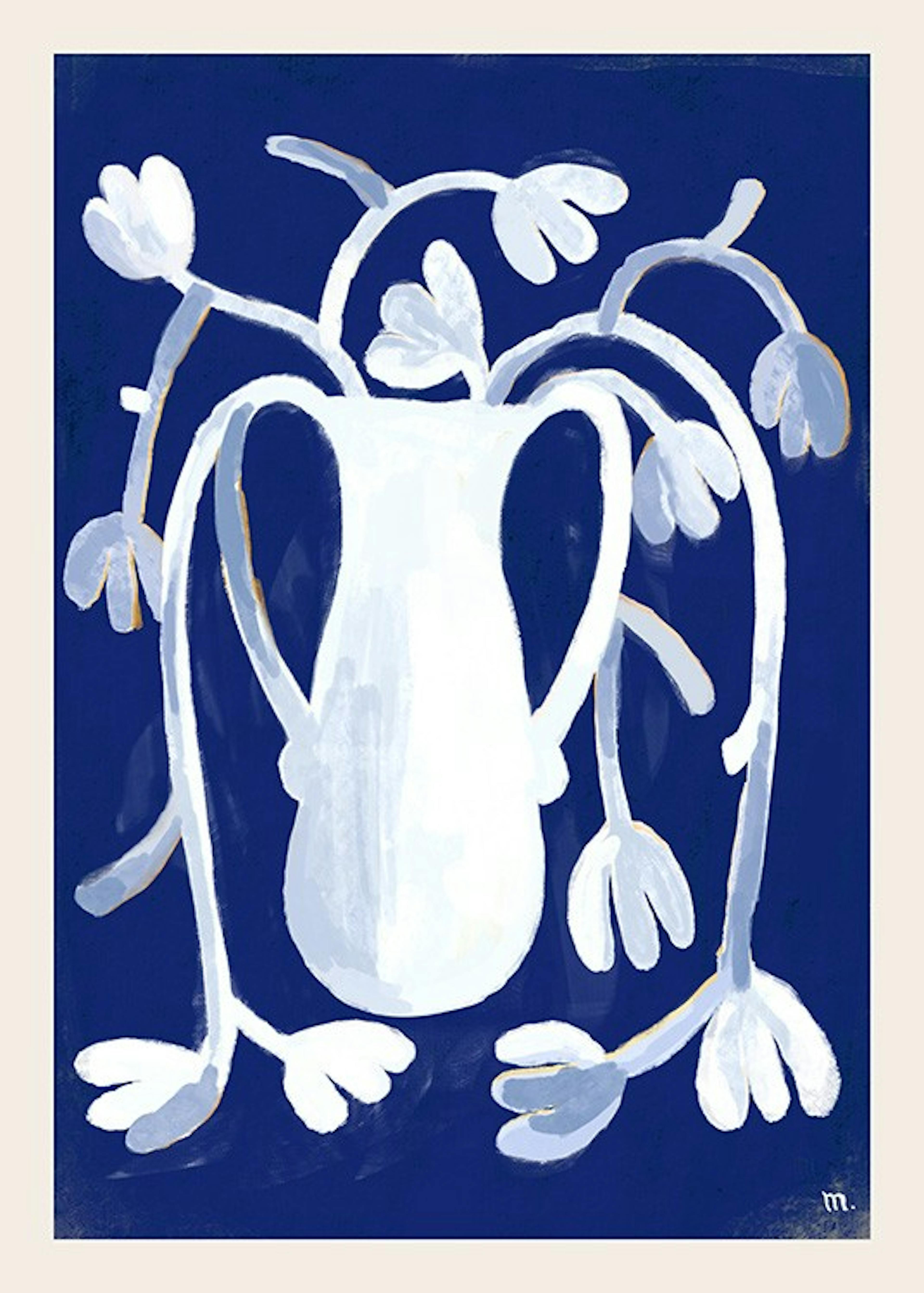 Marco Marella - White Vase Poster 0