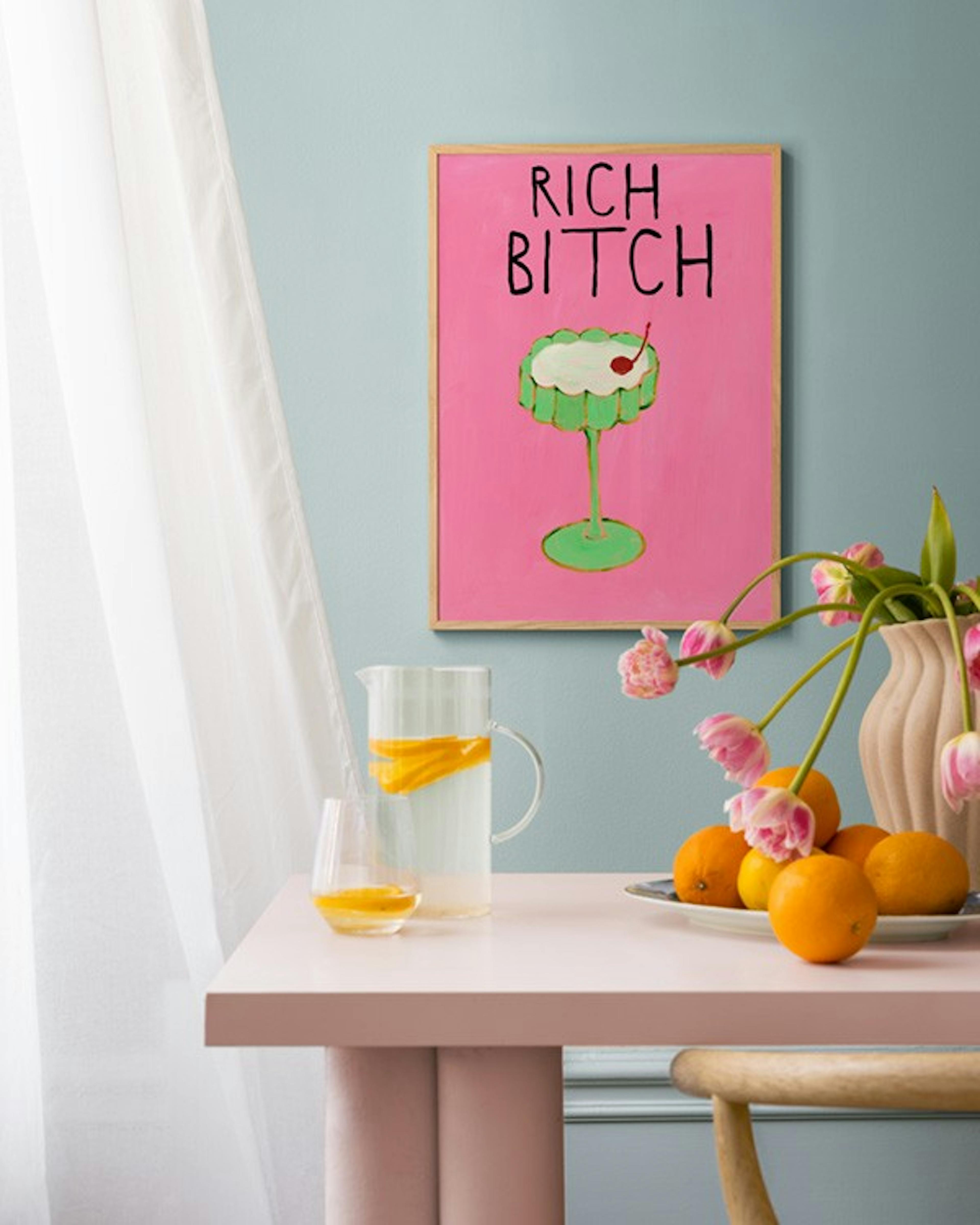 Britty Flynn - Rich Bitch Print