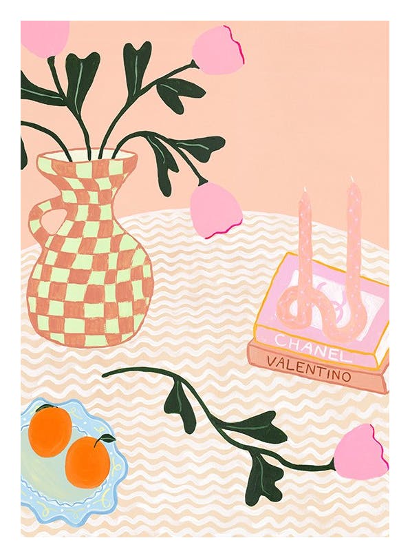 Britty Flynn - Summer in Paris Print (30x40 cm)