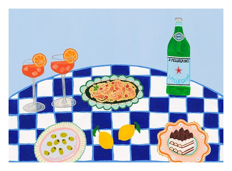 Britty Flynn - Italian Summer Print (30x40 cm)