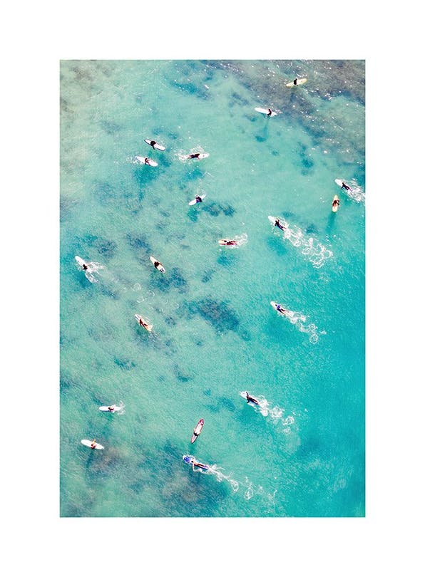 Richard Podgurski - Paddle Battle Poster (30x40 cm)