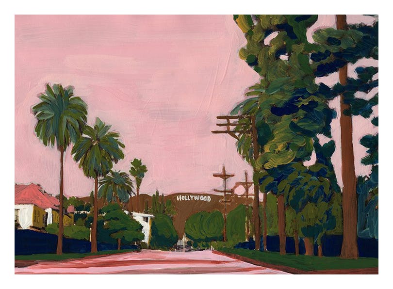 Eleanor Baker - Hollywood Dream Print (50x70 cm)