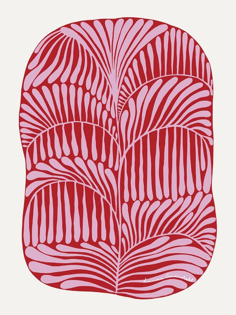 Laura Gröndahl - Pink Plant Poster 0