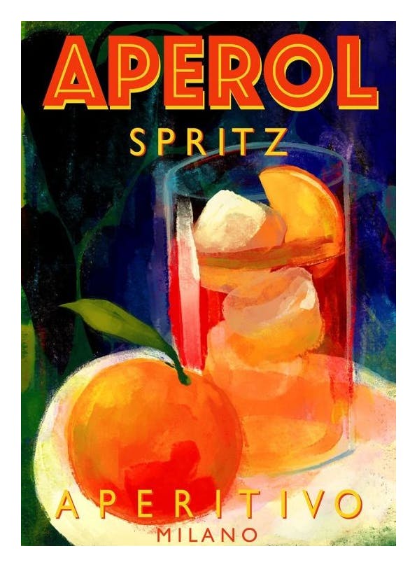 Marco Marella - Aperol Spritz Poster (30x40 cm)