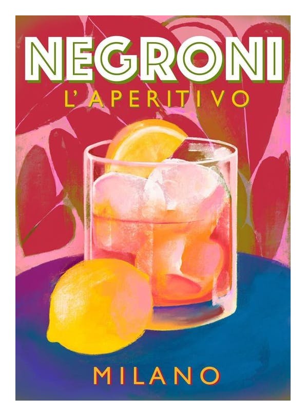 Marco Marella - Negroni Poster (50x70 cm)