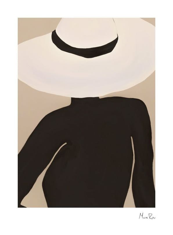 Maxime Rokus - Posing Hat Poster (50x70 cm)