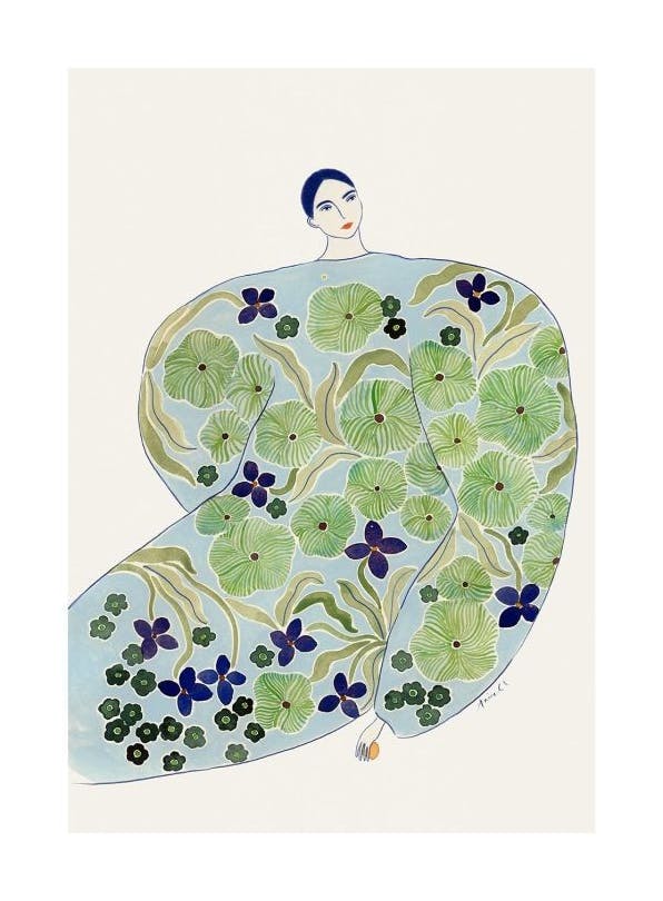 La Poire - Blossoming Juliste (21x30 cm)  La Poire