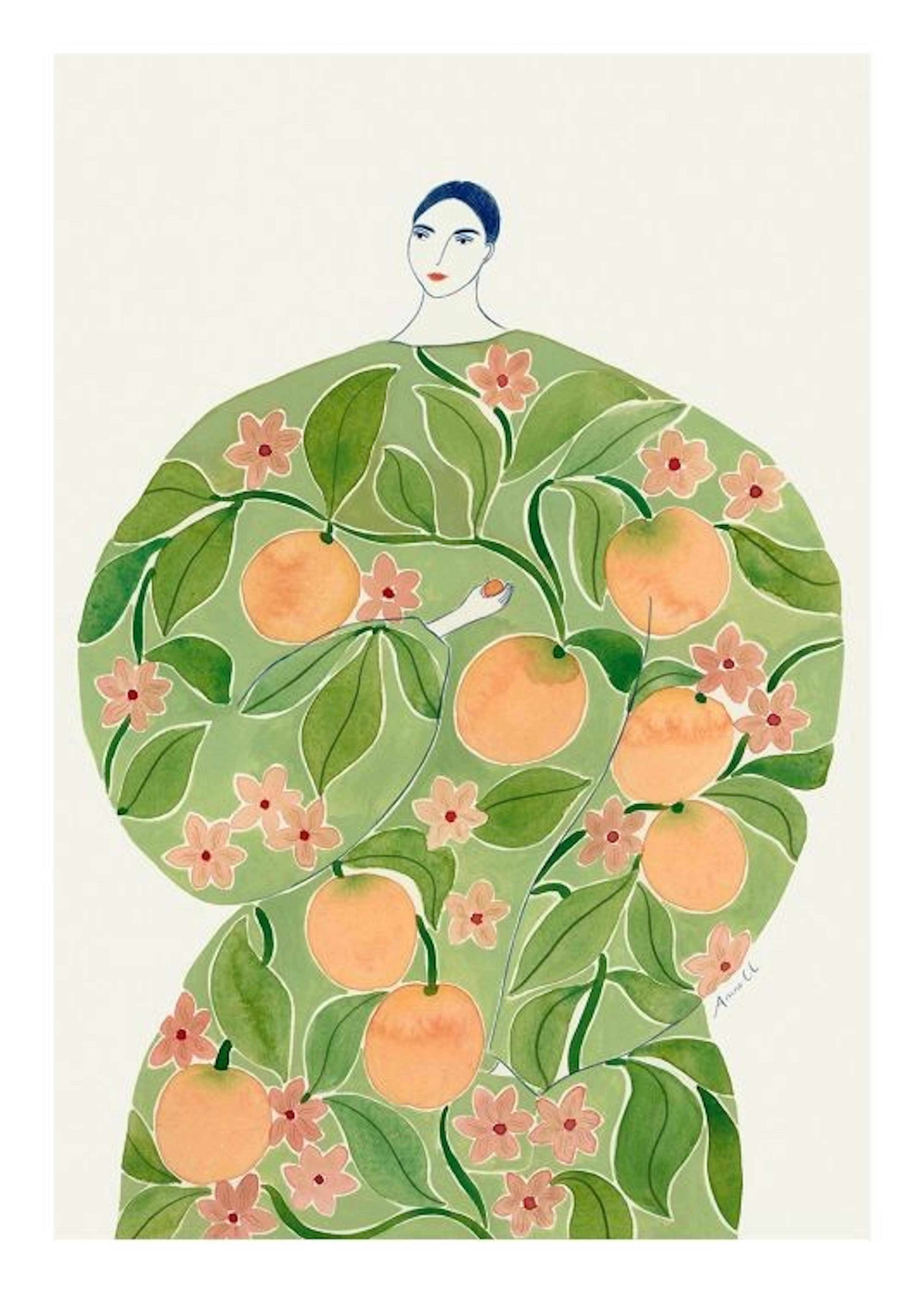 La Poire - Apricot Coat Plakát 0